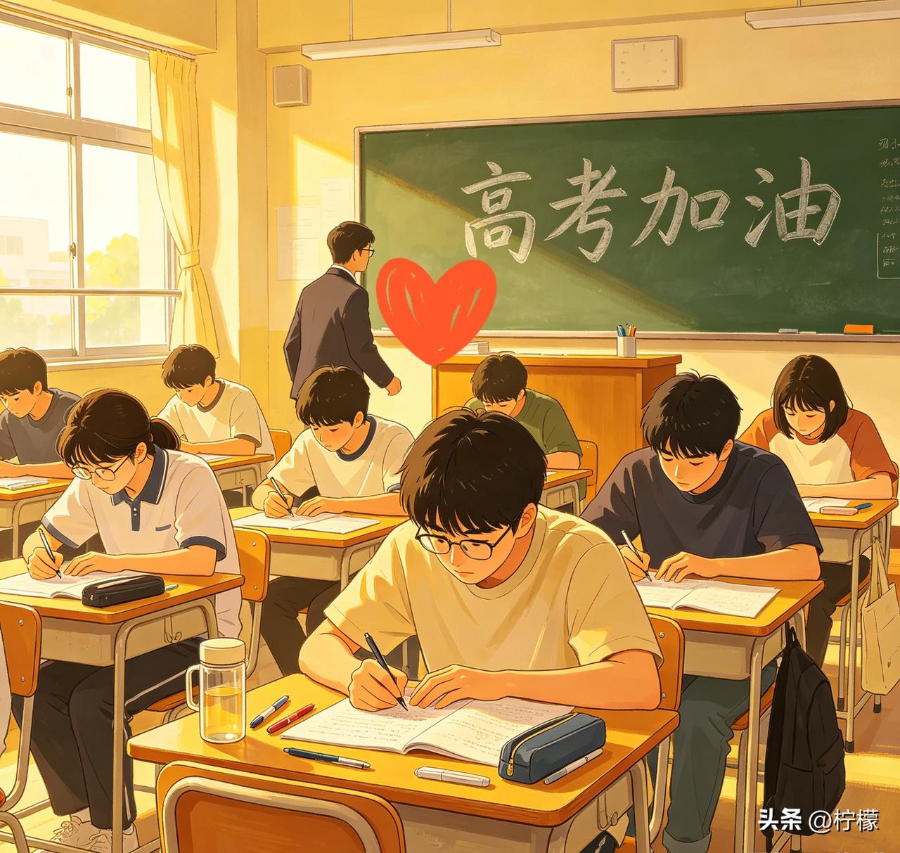  十二年磨一剑，今朝试锋芒。愿每一位考生都乘风破浪，书写属于自己的精彩答卷。
