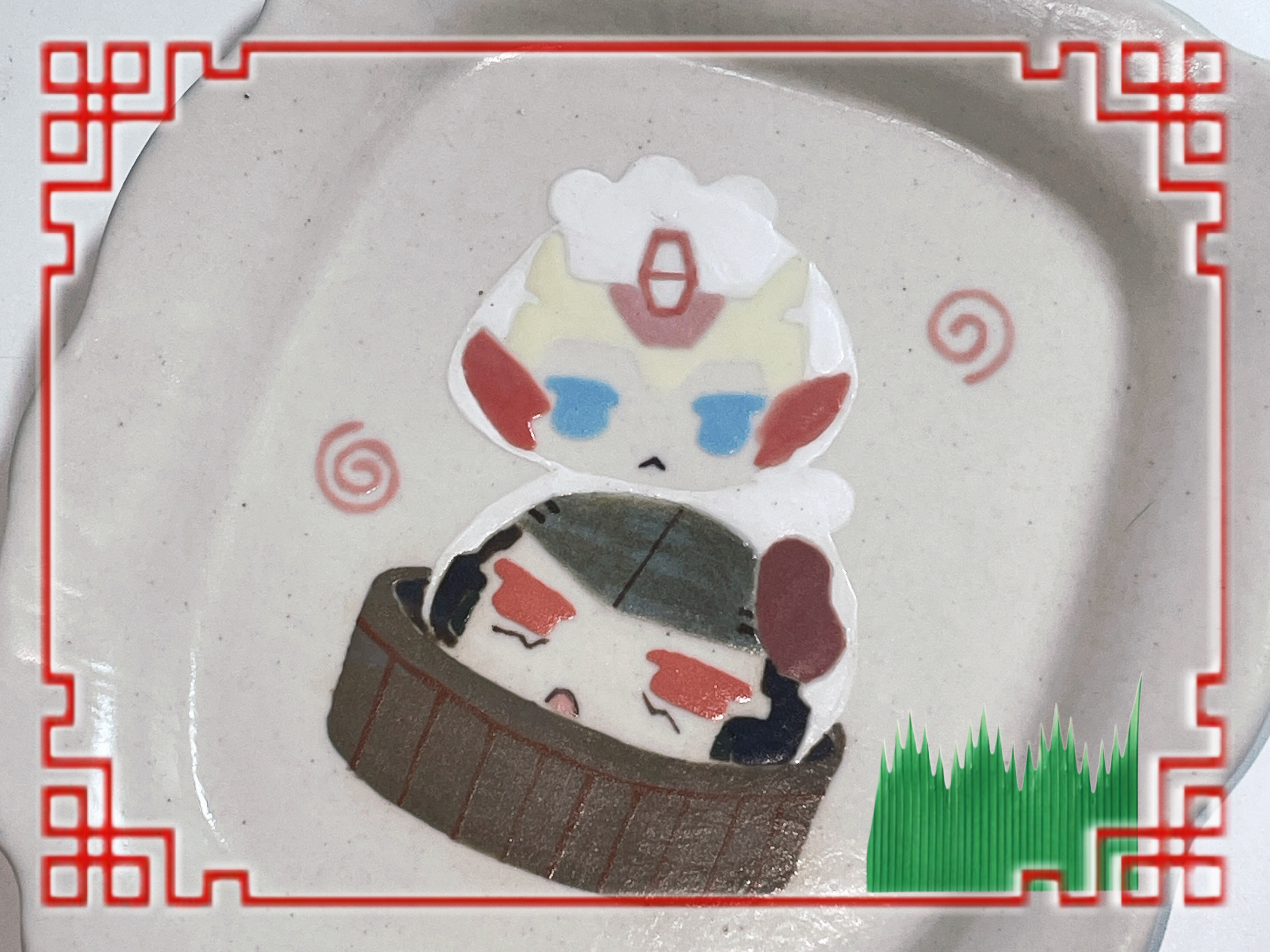 吼吼出窑大结果！太好了基本没有翻车……还尝试了柔光釉和麦饭泥素胚，以后有机会想试