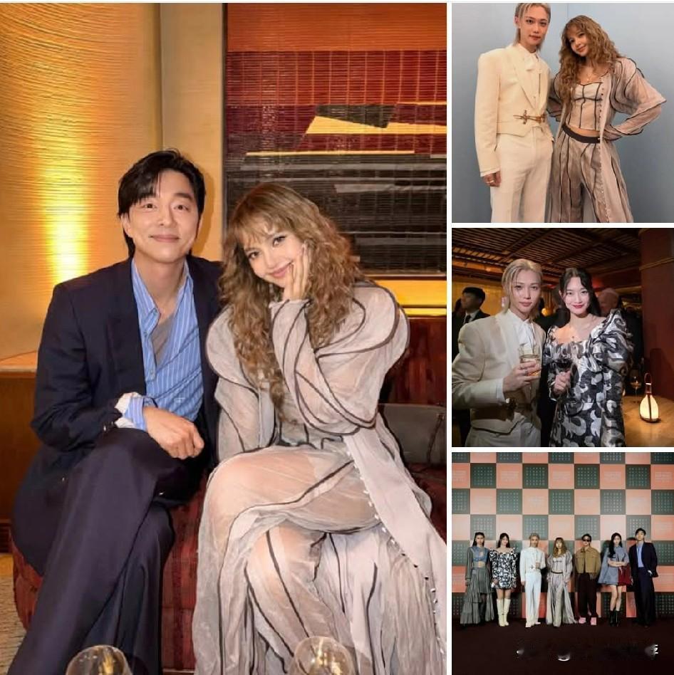 丽莎与费利克斯、孔刘在韩国首尔新世界百货<Louis Vuitton Visio