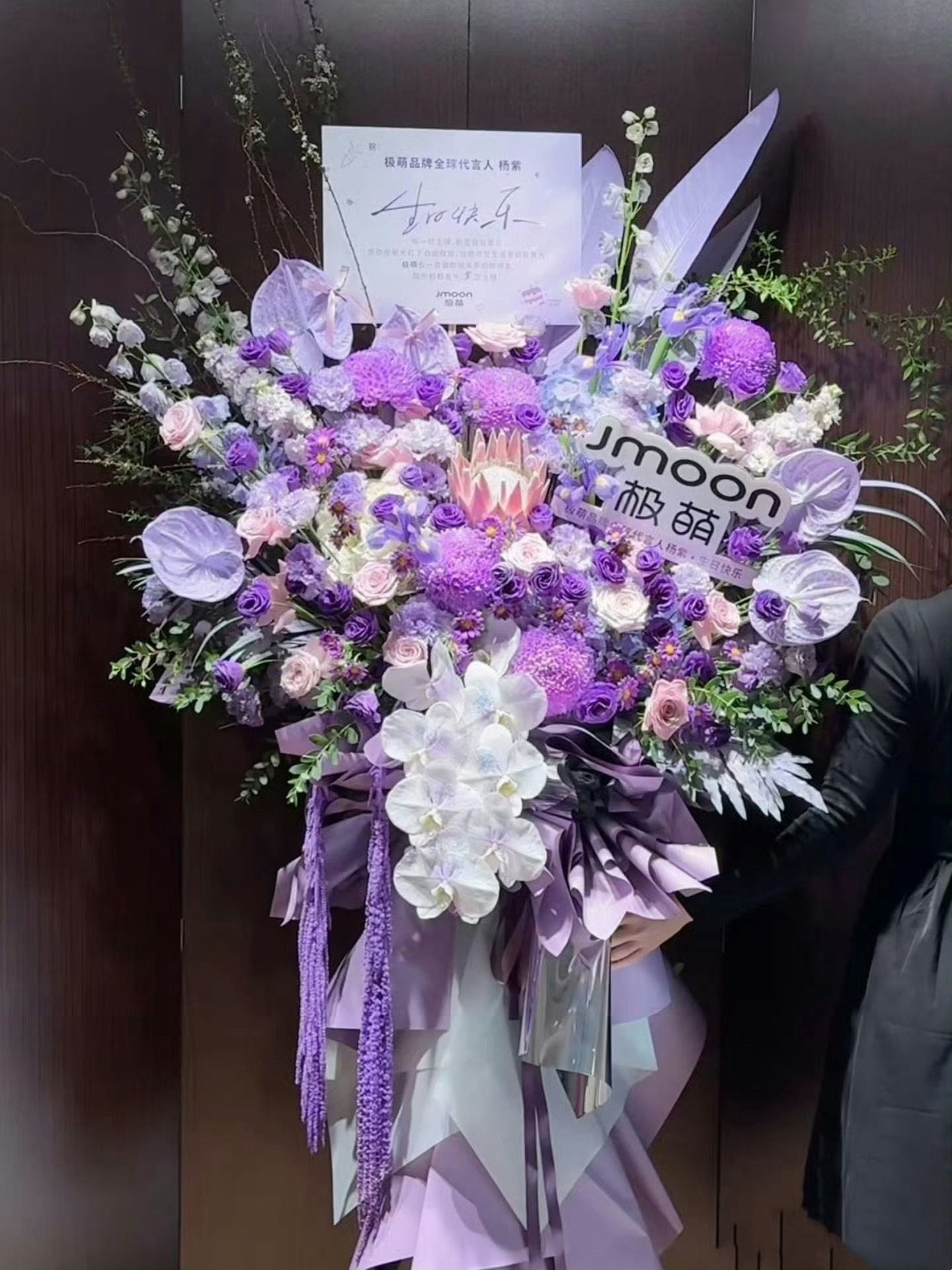 品牌方们开始给杨紫送花花庆祝生日啦 [送花花][送花花][送花花] ​​​