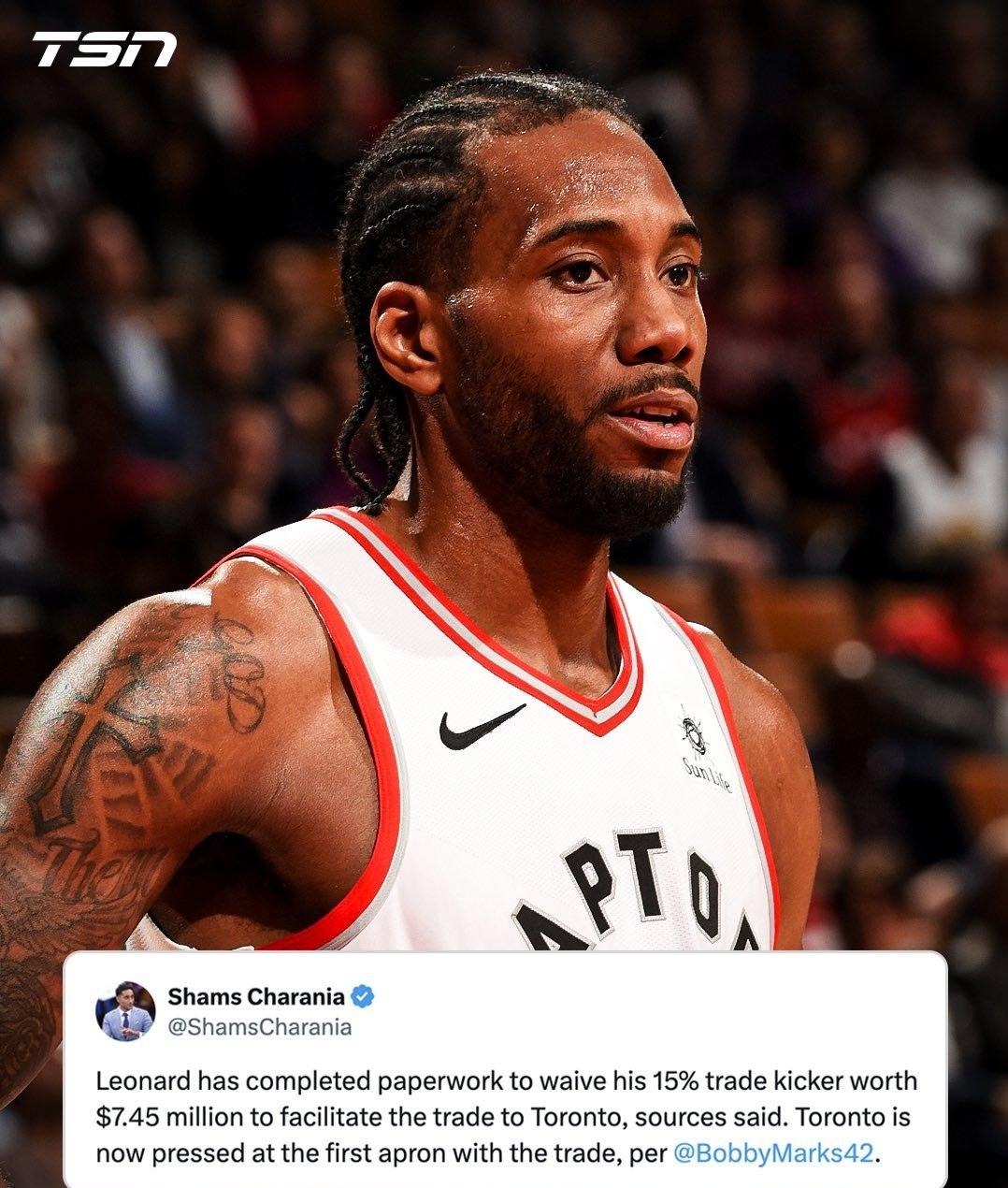 重磅交易！NBA东部又多了一支话题强队！


上赛季，伦纳德的表现可谓是非常出色