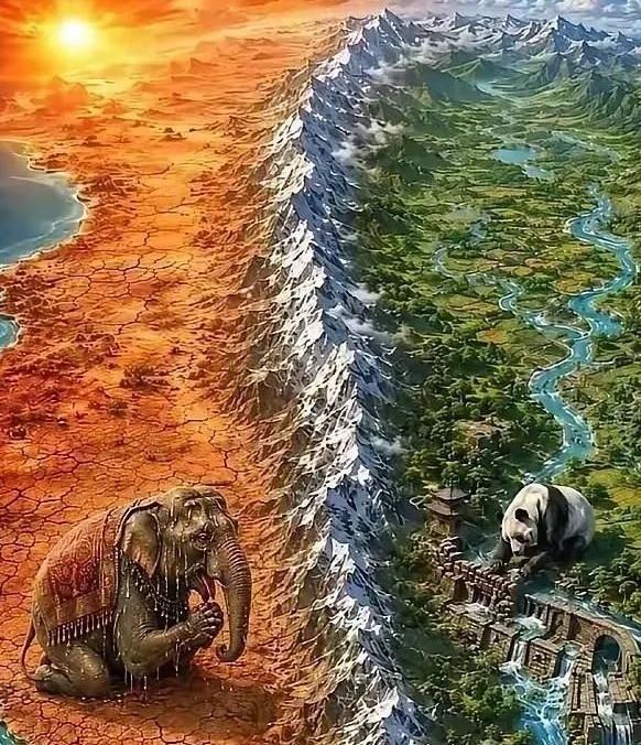 印度政府不修水库，不建电站，不种树，还砍干净了树，不热没天理

印度在独立之后进
