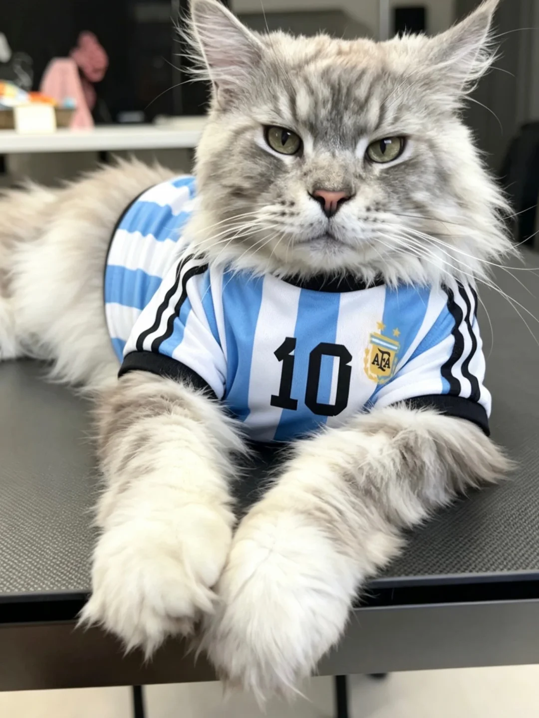 已经热身了，马上上场⚽️