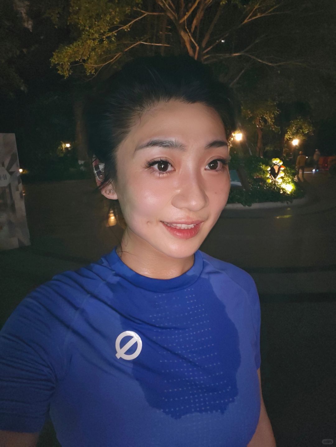 节前夜跑