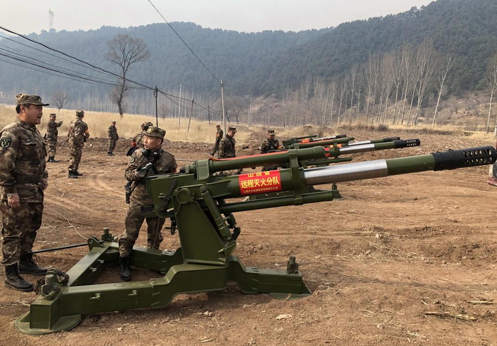 [呲牙] 嚯嚯嚯，传说是东亚第二大的炮兵部队——森林消防。图1这门“灭火炮”看上