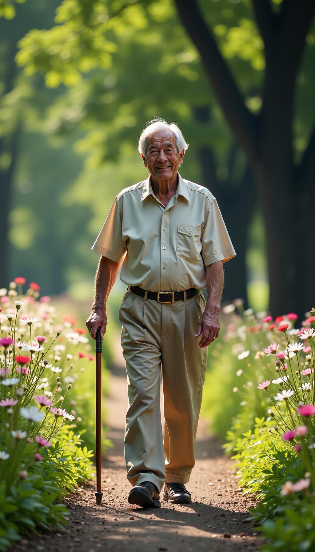 人生不是一场赛跑，而是一场漫步，重要的不是第一个到达终点，而是沿途的风景和看风景