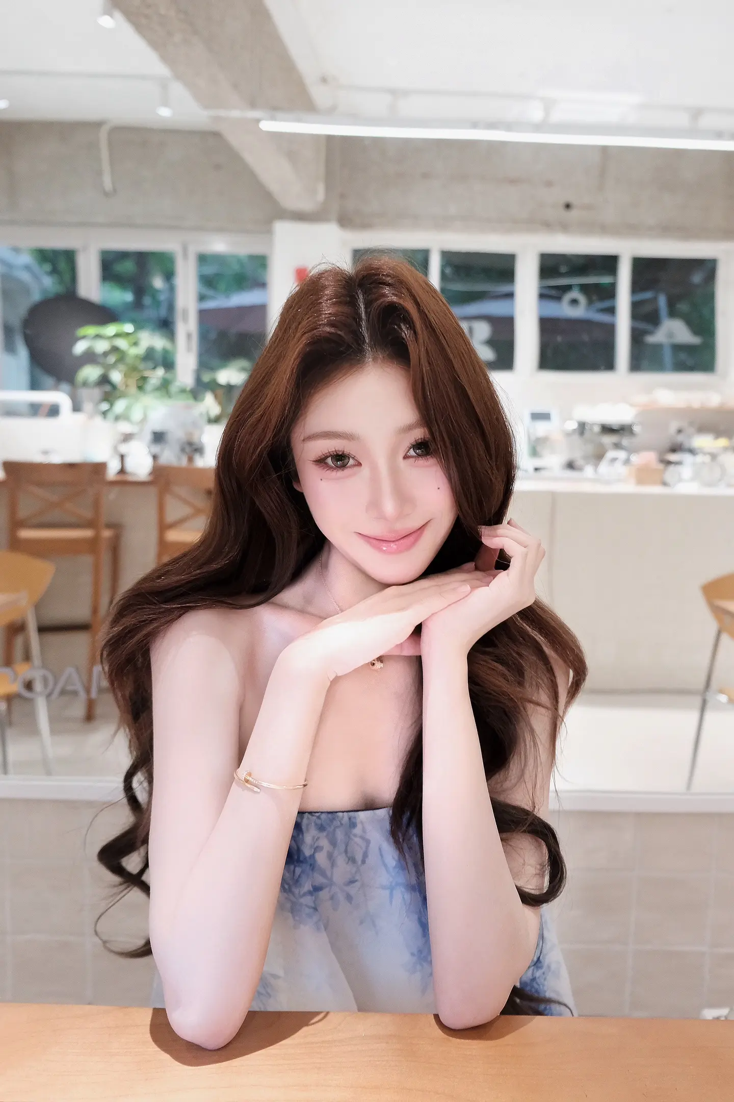 韩系穿搭韩系妆容ootd