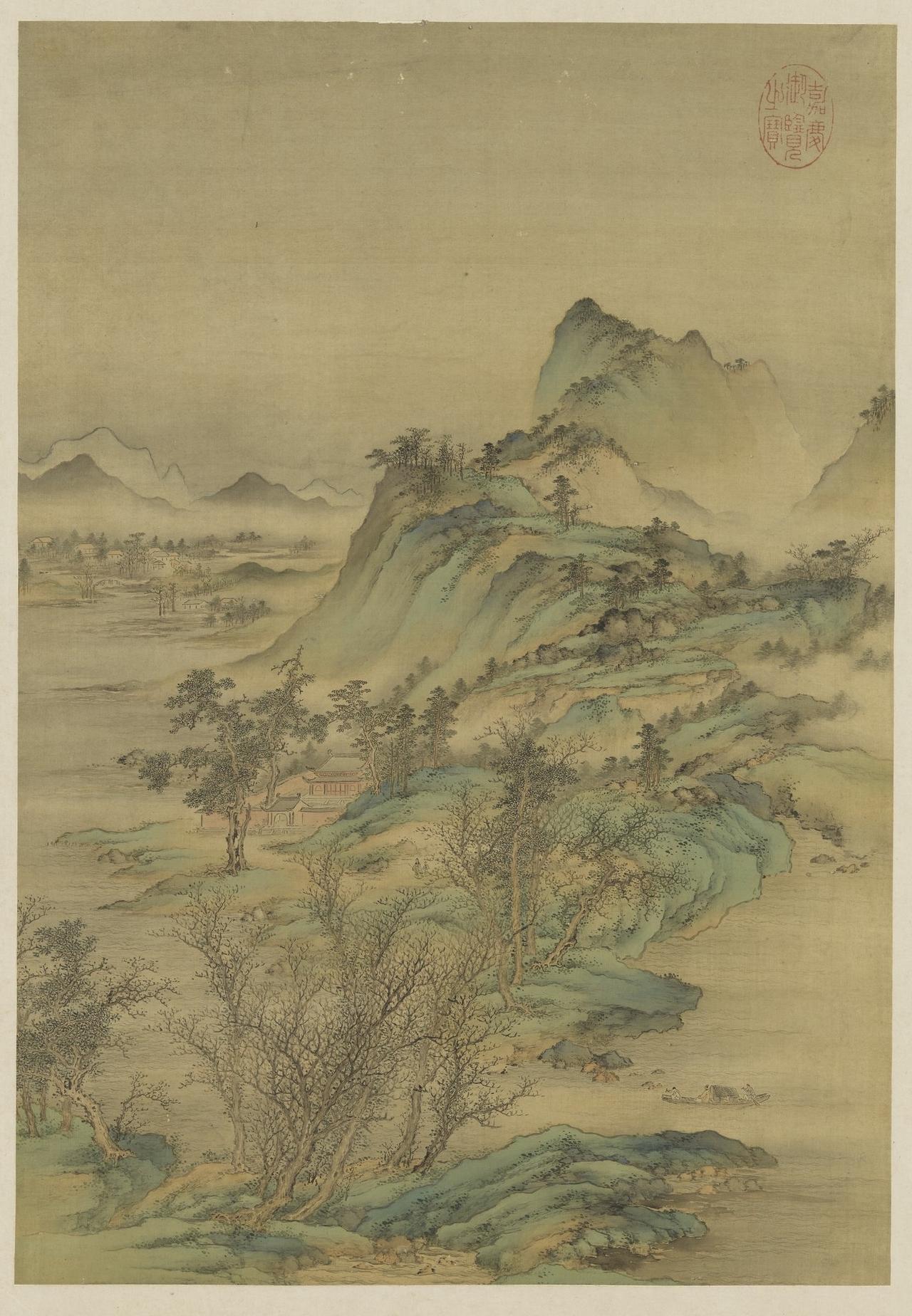 这样的仿古山水，没有人不喜欢。