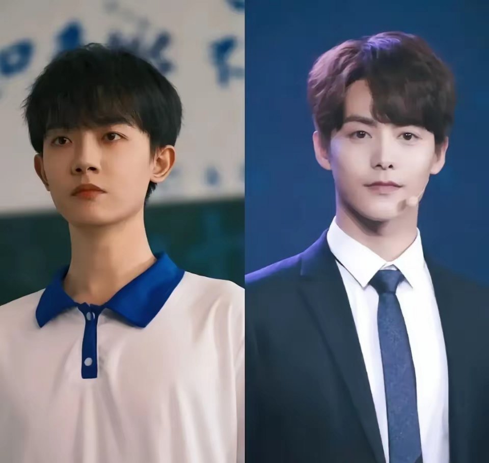 左边是李明德，出生于1996年，28岁右边是马天宇，出生于1986年，38岁一个