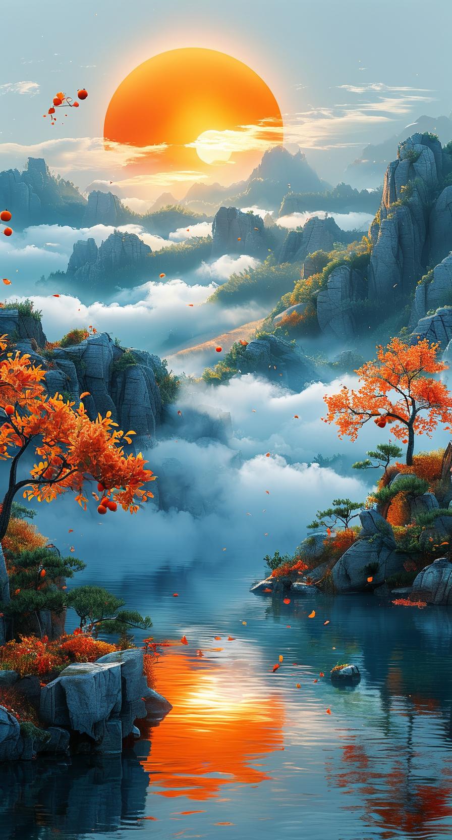 上联：秋霜催黄叶，诚邀下联下联:秋风送凉意，盼君共赏景