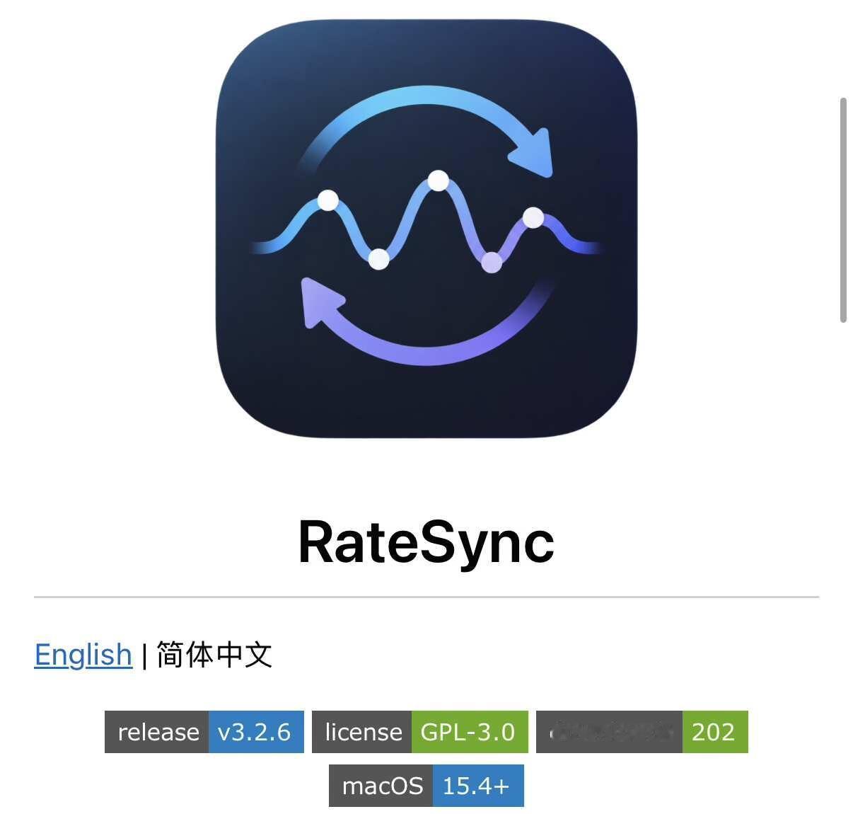 🎉 RateSync 下载突破 200 次啦！
刚刚发现 GitHub 上的下