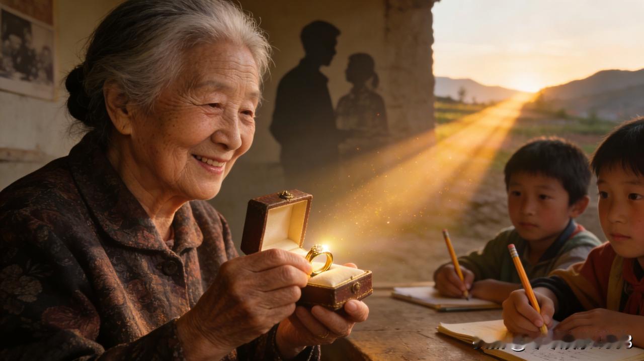 87岁北京奶奶摸出那个旧首饰盒时，指腹摩挲着上面磨得发亮的锁扣 —— 那是 30