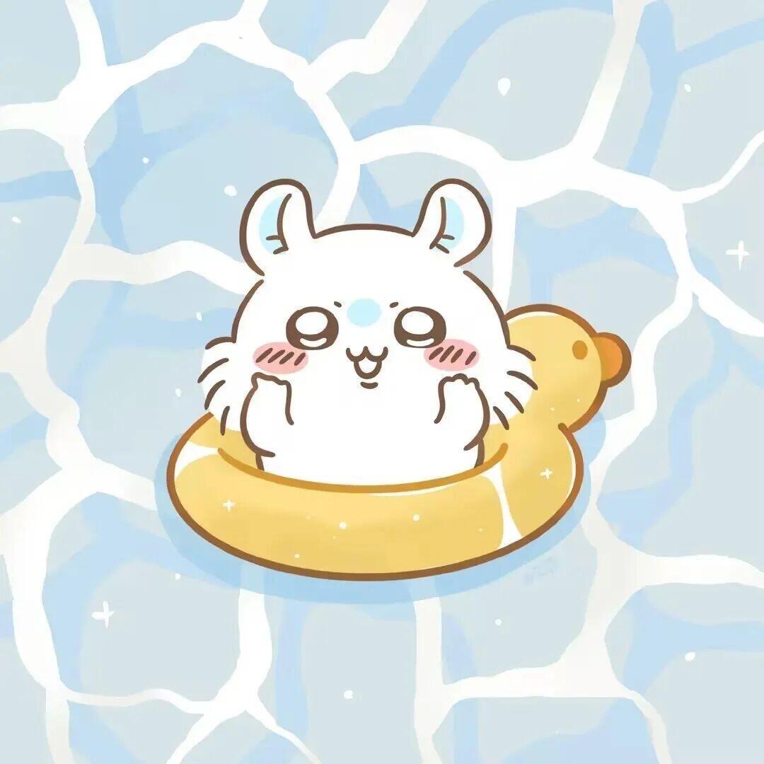 chiikawa头像——夏日泳池吉伊卡哇灵感共创夏日企画大学生喜爱内容共创计划