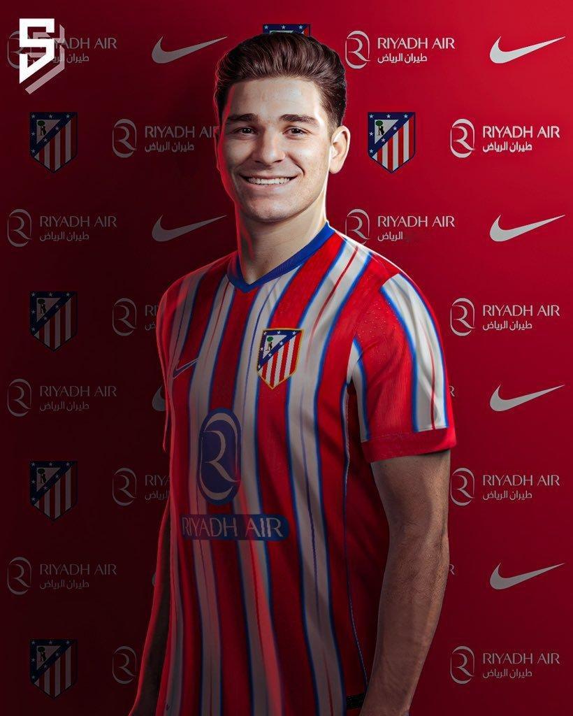 阿根廷跟队记者Gaston Edul：马德里竞技和曼城将在48小时内就阿尔瓦雷斯