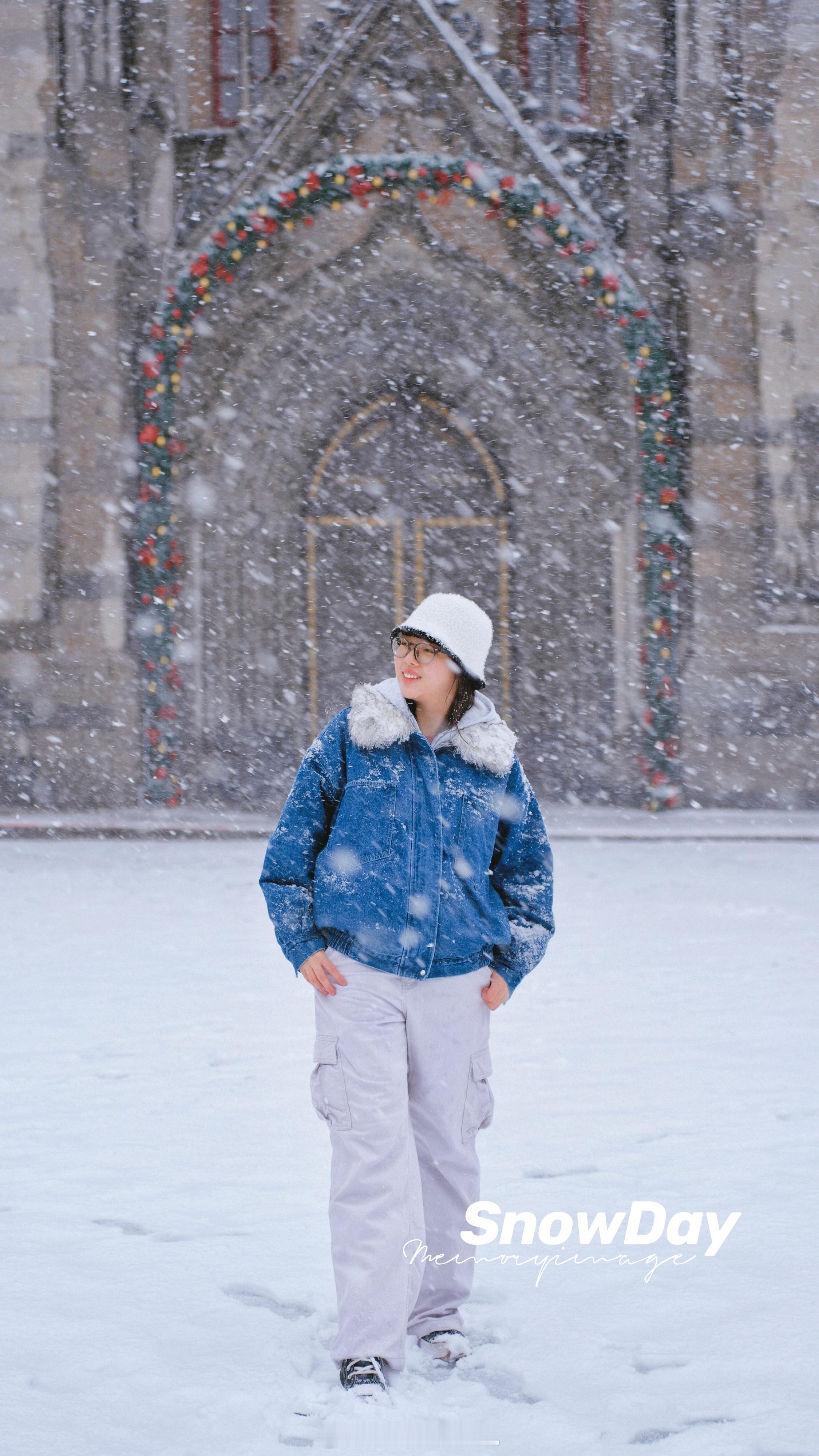 只要下雪🌨️一定要来拍拍教堂………美美的记录, 济南的这场大雪啊！和米果一起，