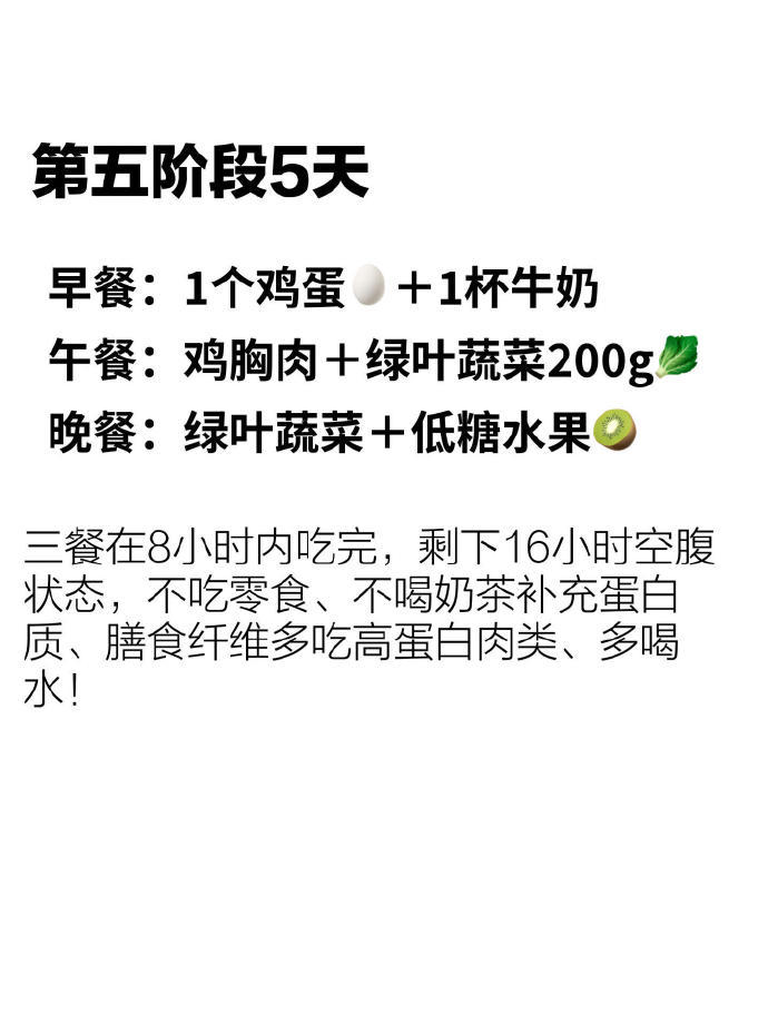 20天从108斤到90斤总结的 