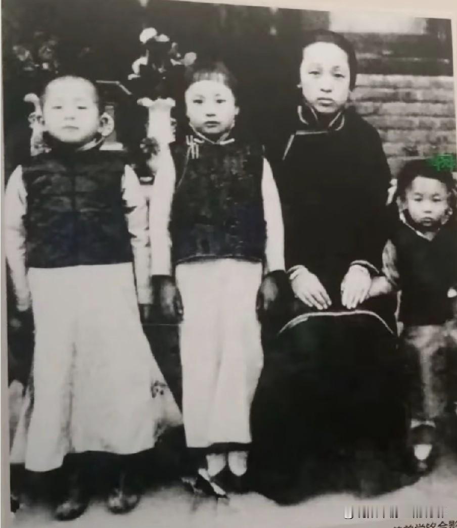这是张学良和生母最后的合影，赵春桂当年为何终日郁郁寡欢？