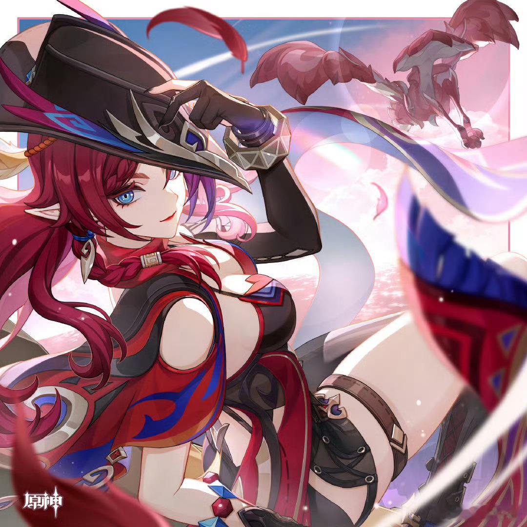 发现现在孩子特别喜欢看这类的卡片元神之类的各种大胸女原神恰斯卡