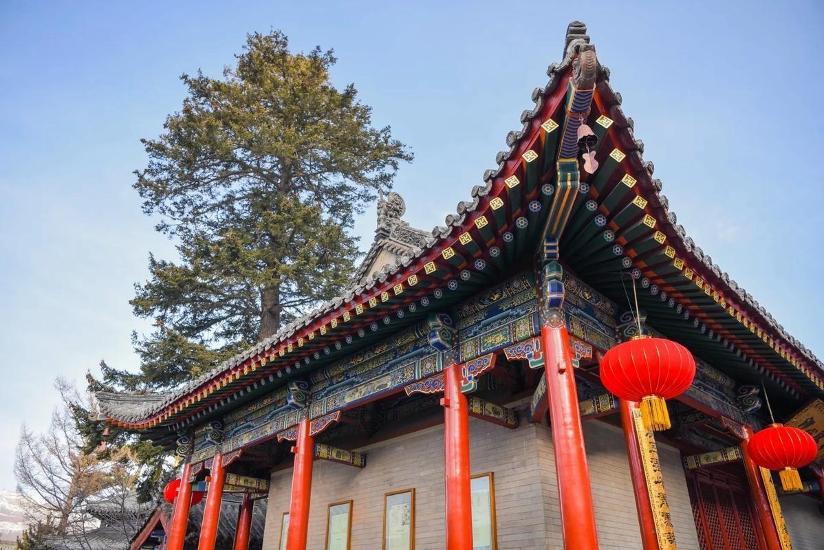 2月21日下午，山西忻州五台山景区台怀镇杨柏峪村发生火情，距核心区约2公里。受当