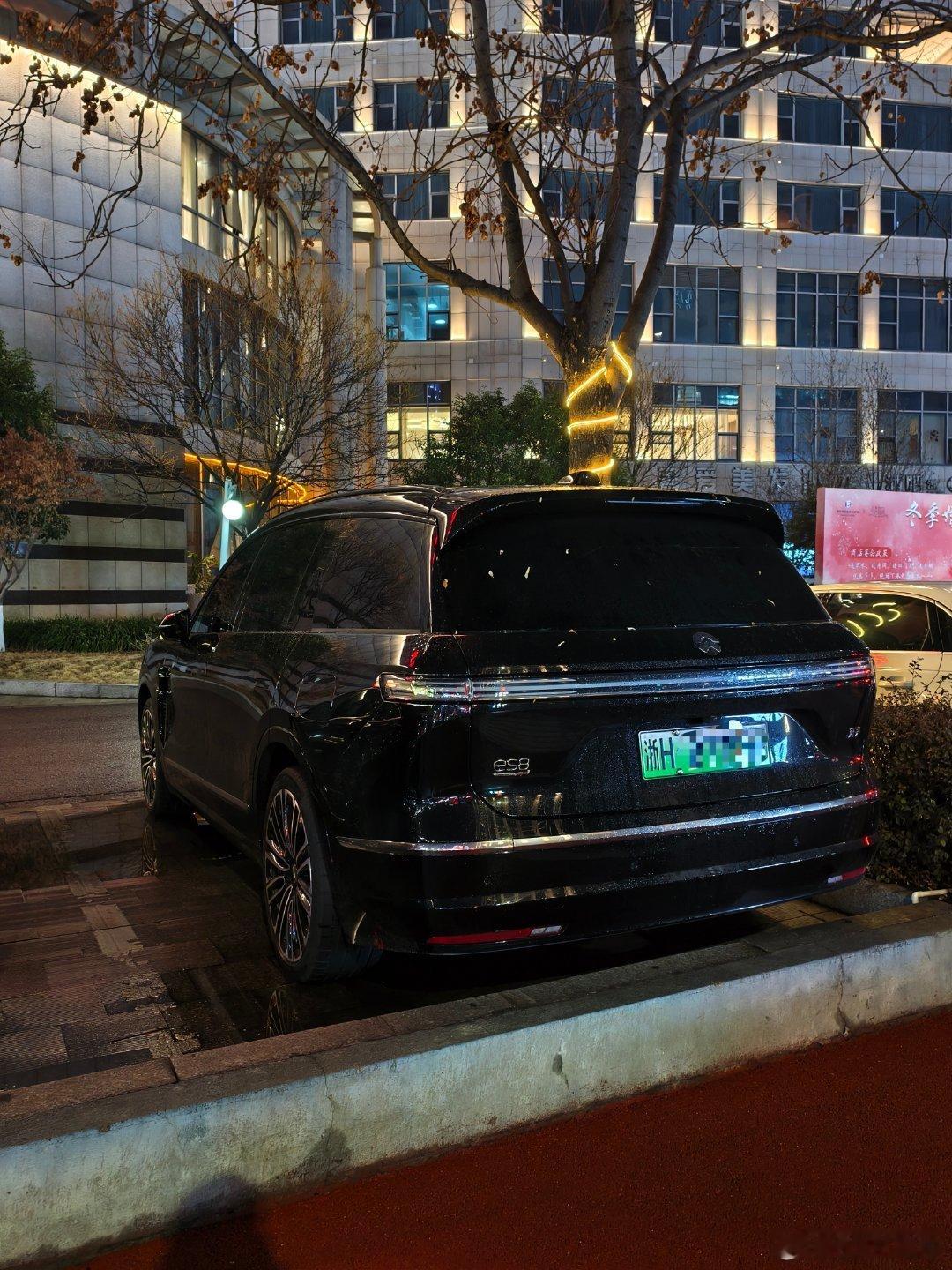 过年期间在老家拍到的三代 ES8，没拍到的估计还有 3-4 辆。一个月交付小 2