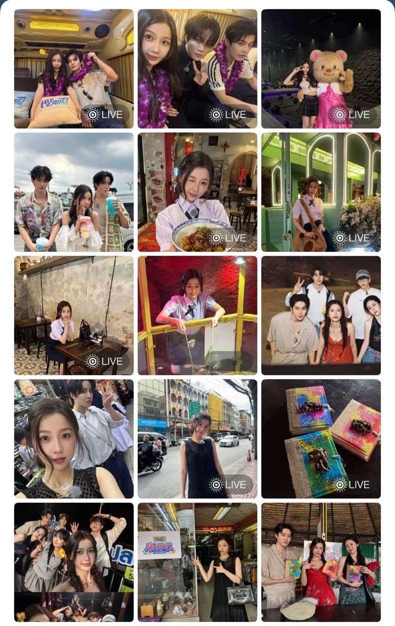 虞书欣的live里Mike的含量Mike拍的虞书欣 Mike拍的虞书欣 