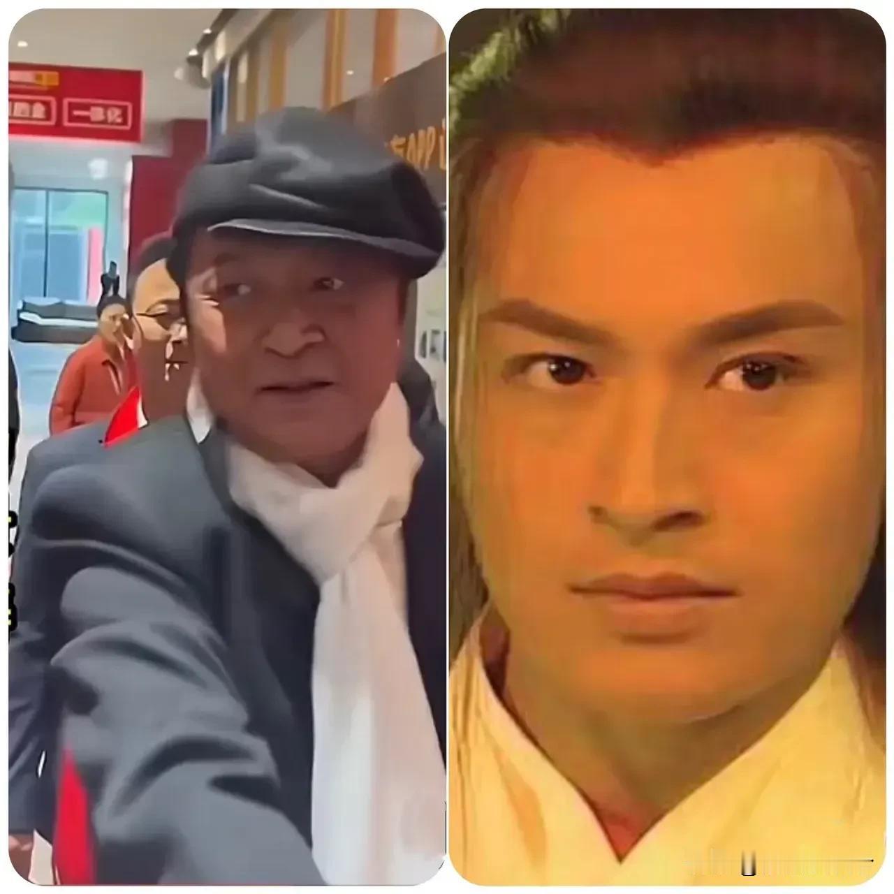 在琼瑶花葬仪式上，看到了马景涛，惊呆了！

这还是我记忆中的马景涛吗？！

事实