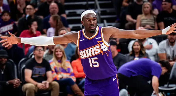 马威打不了，阿伦也够呛，可以提前恭喜勇士两连胜杀进季后赛了。NBA