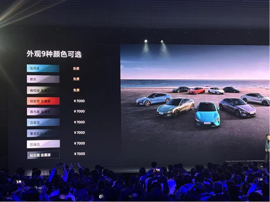 【27分钟大定50000辆，小米SU7七大看点详细解读】记得当年的万人空巷抢小米