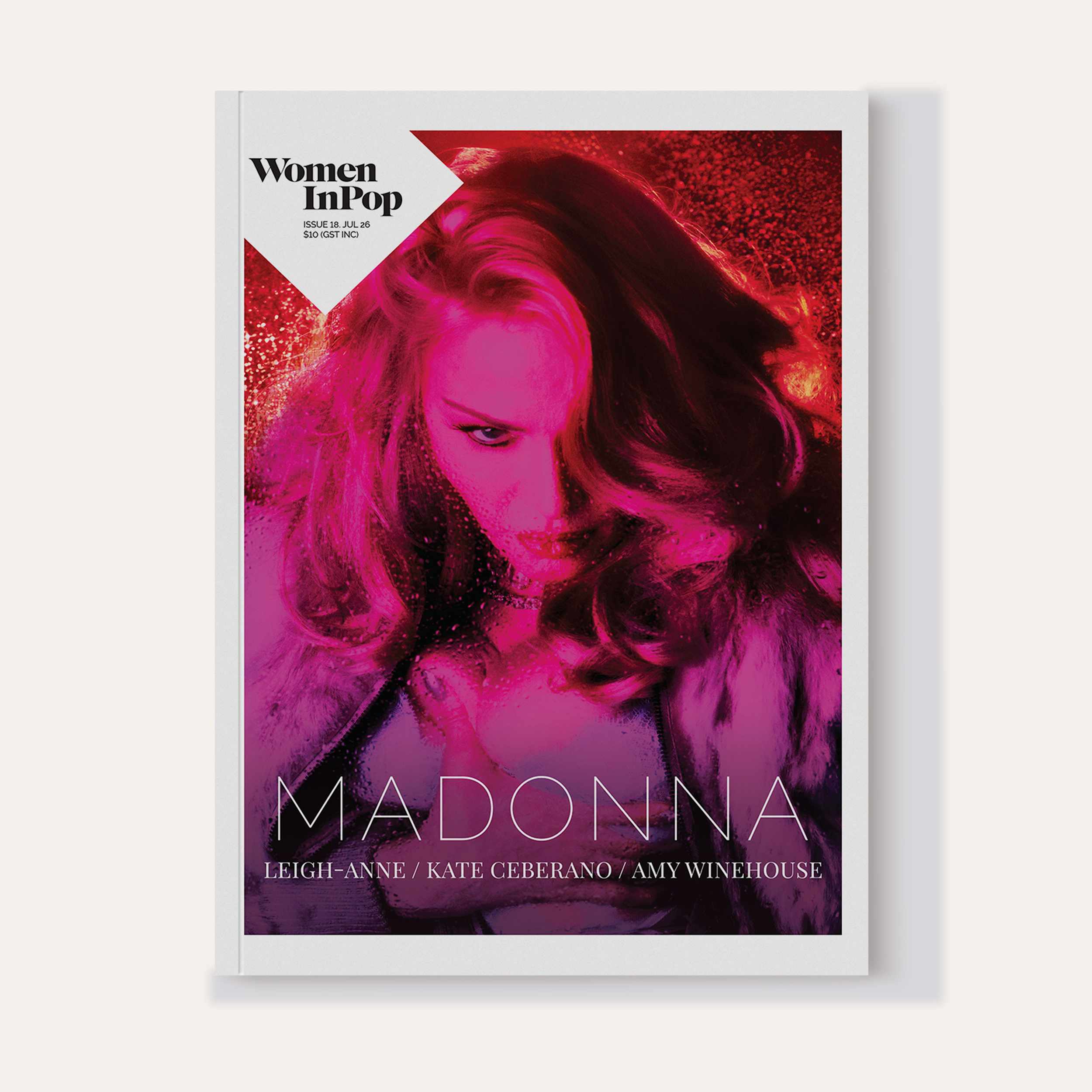 Madonna 登 Women In Pop 杂志第18期，2026年7月发行刊