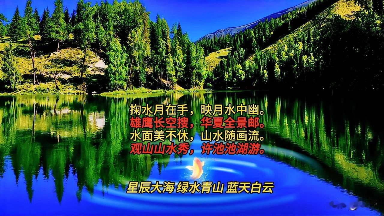 池湖虽小 天地万象 尽入映射意象 作品利用通名无边界，同类项可合并原理进行逻辑升