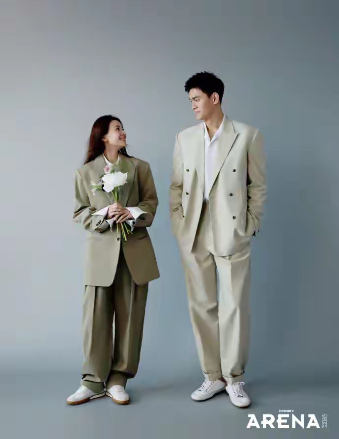 孙杨张豆豆两人回应婚后变化；孙杨：现在更考虑家庭；张豆豆：有矛盾基本不隔夜，慢慢