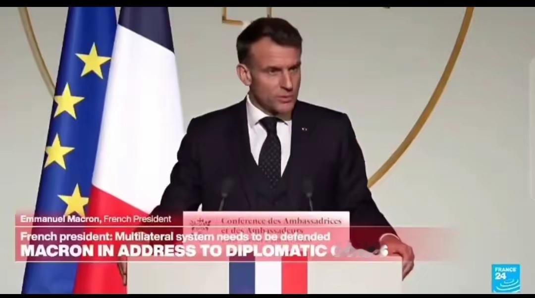 马克龙是个二皮脸，来时喜皮笑脸，回去后马上变脸

1月9日，法国总统马克龙表示：