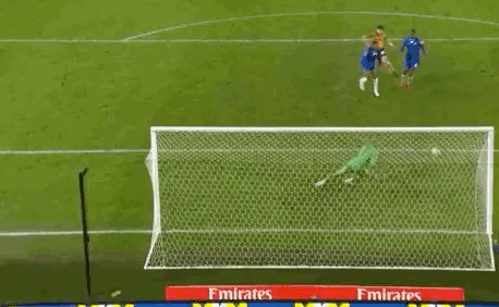 帅气的扑救切尔西