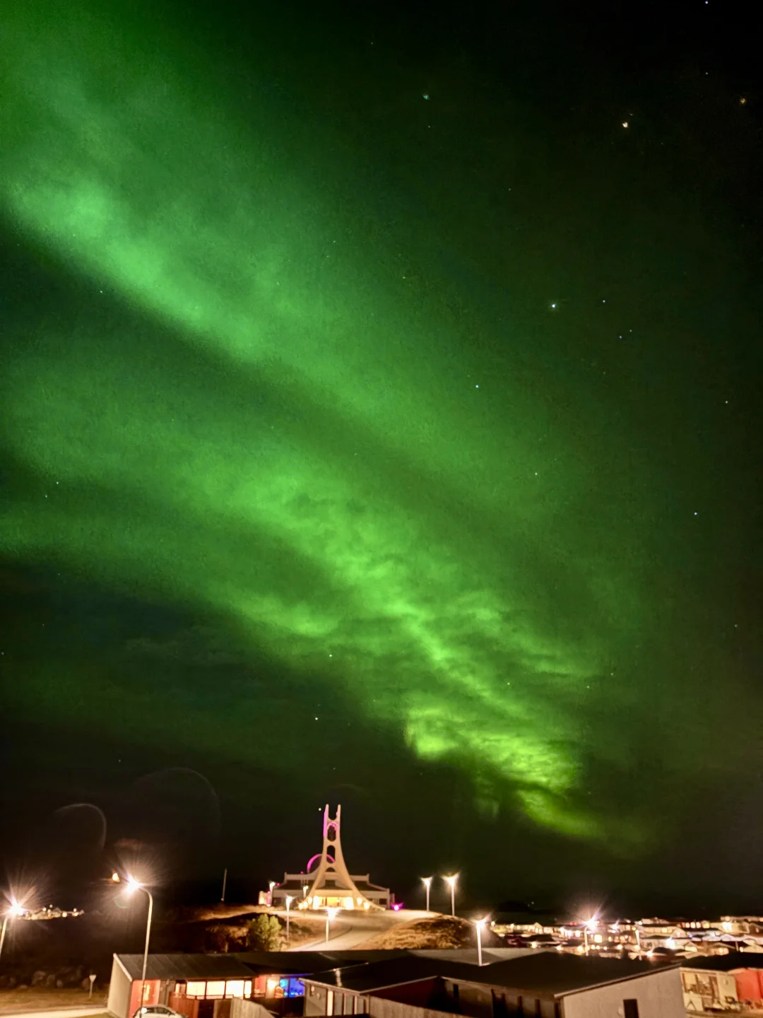 🇮🇸10.24在冰岛的第一晚看到了极光‼️🥹