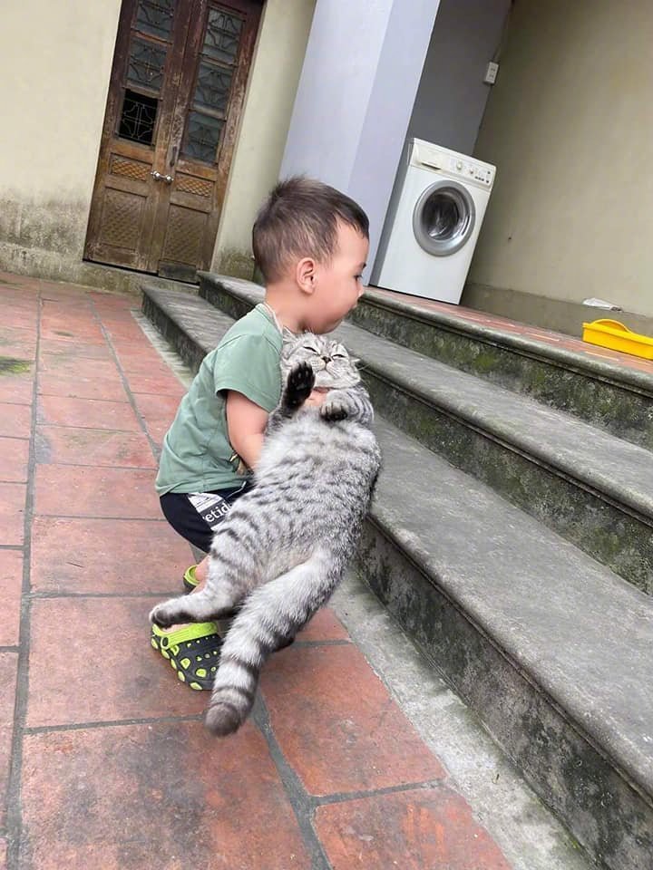 从小到大都拒绝被抱……