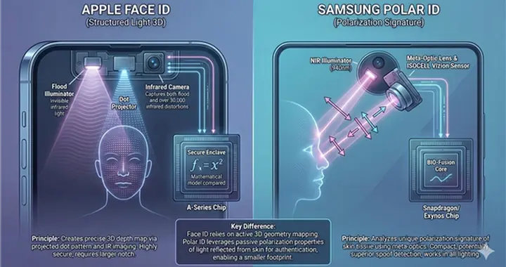 领先苹果！三星将推出全新人脸识别，单挖孔就能用，成本更低