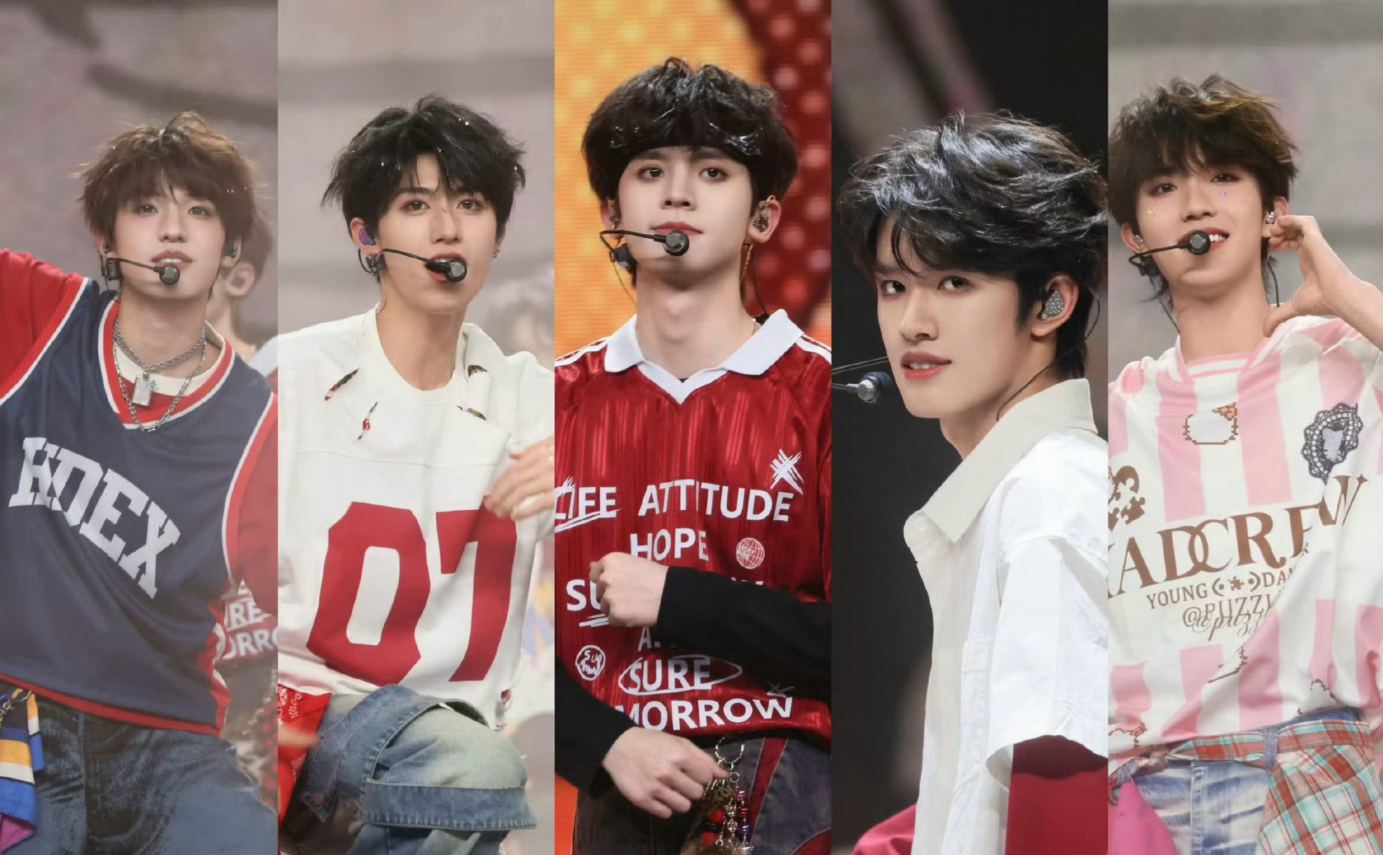 TOP竟然全是居然人 天呐！这什么神仙巧合啊！TOP登陆少年组合的等5人居然全是