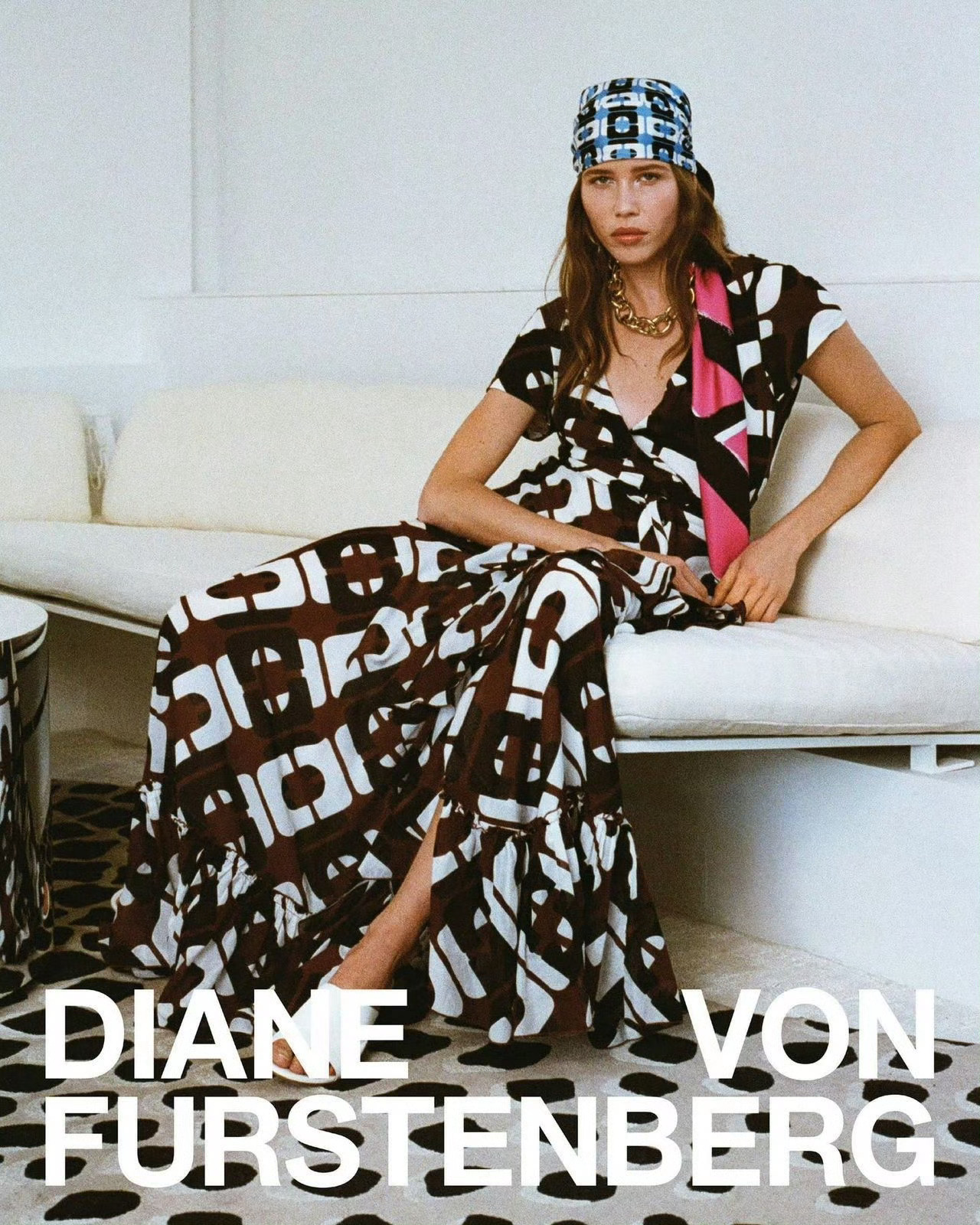 Diane Von Furstenberg 2025年春夏系列广告 ​​​