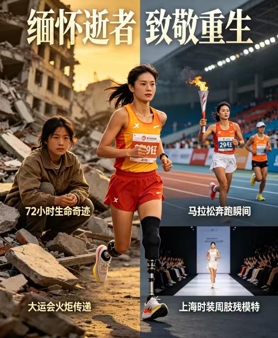 你是不幸的，却也是最幸运的。曾在汶川地震中被埋72小时的11岁女孩牛钰，不幸失去