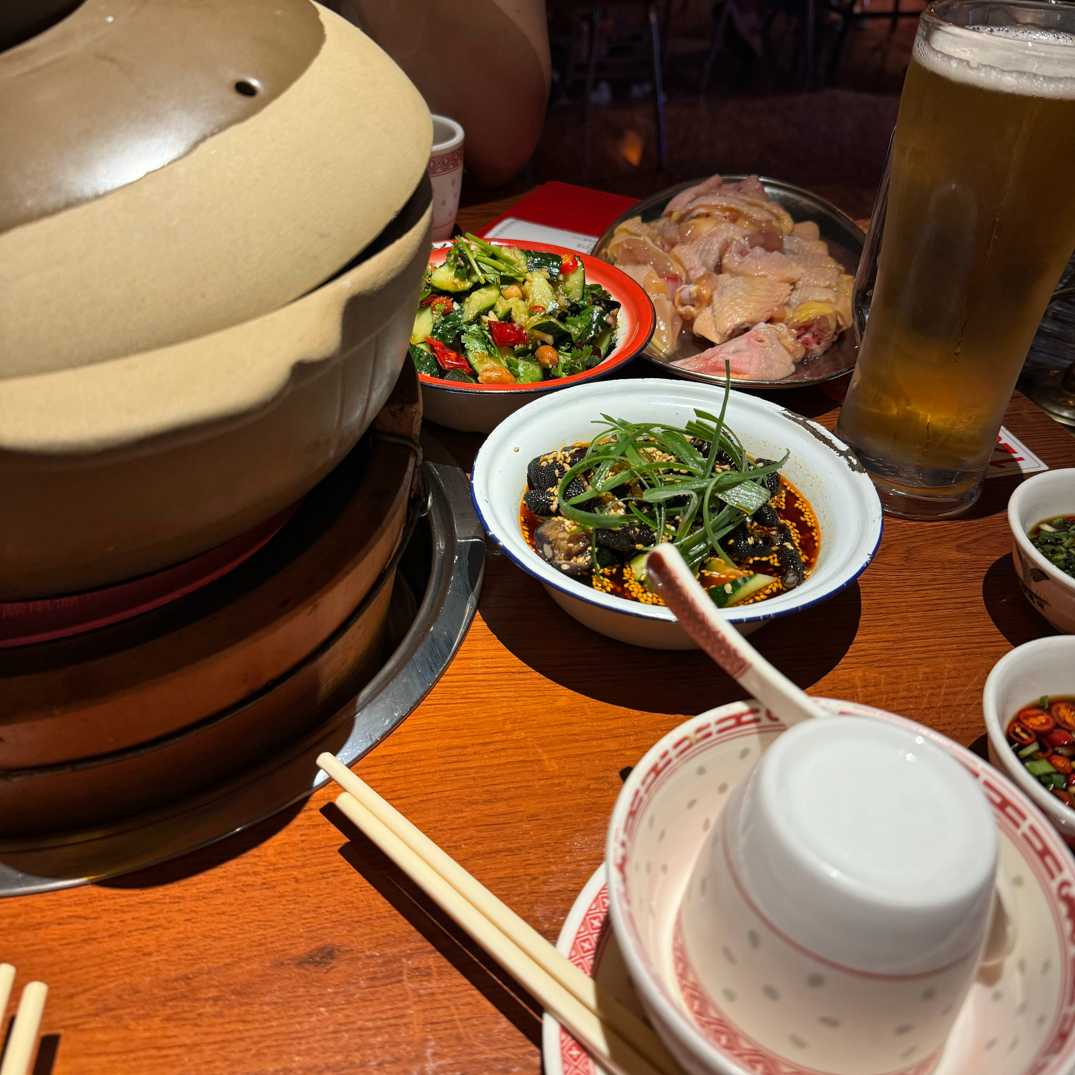 北京这两天巨热，从屋里一出来跟蒸笼一样，晚上整点清淡的吃吃吧