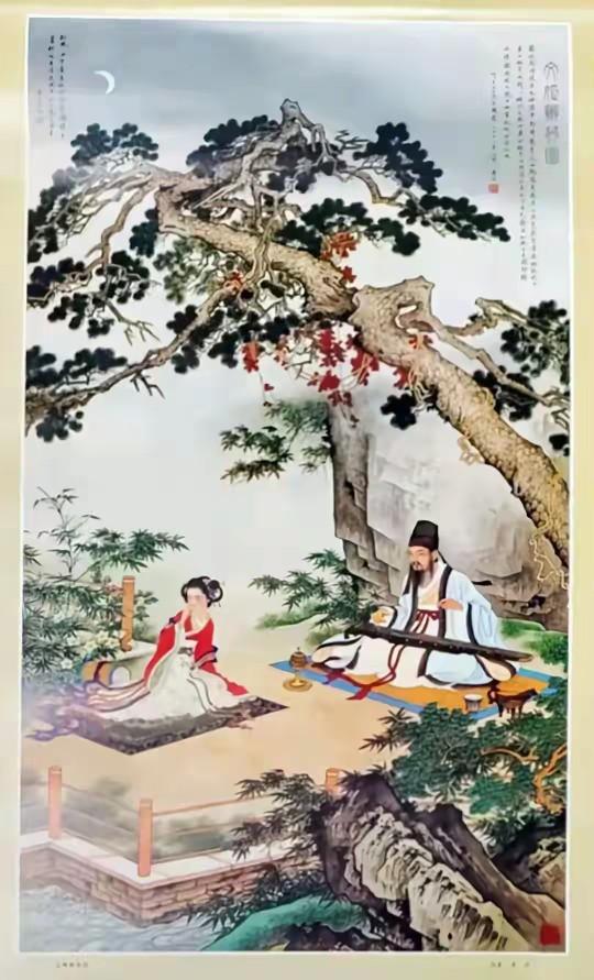 黄均工笔仕女画欣赏1