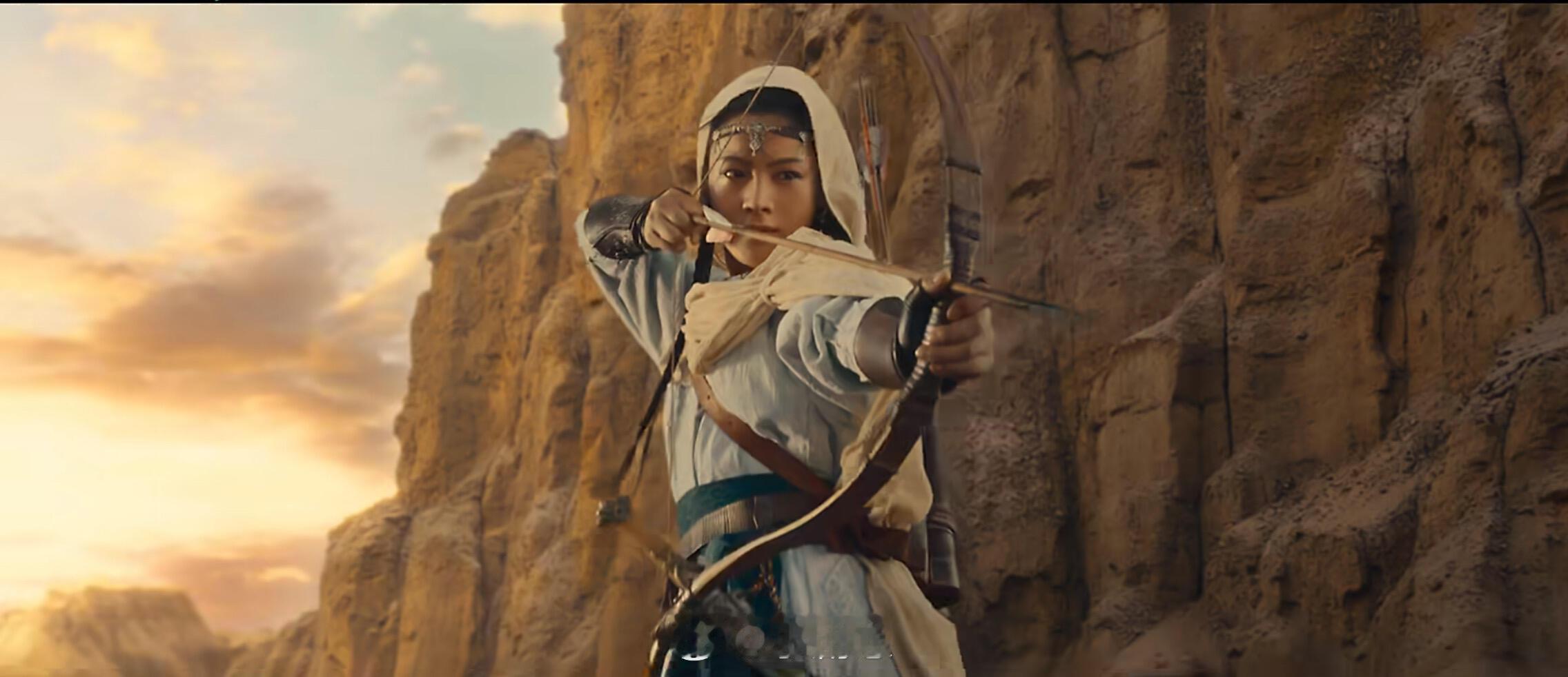 原来镖人女武一也是女舞一陈丽君春节档双开挂！镖人里是霸气女武一阿育娅，越剧春晚稳