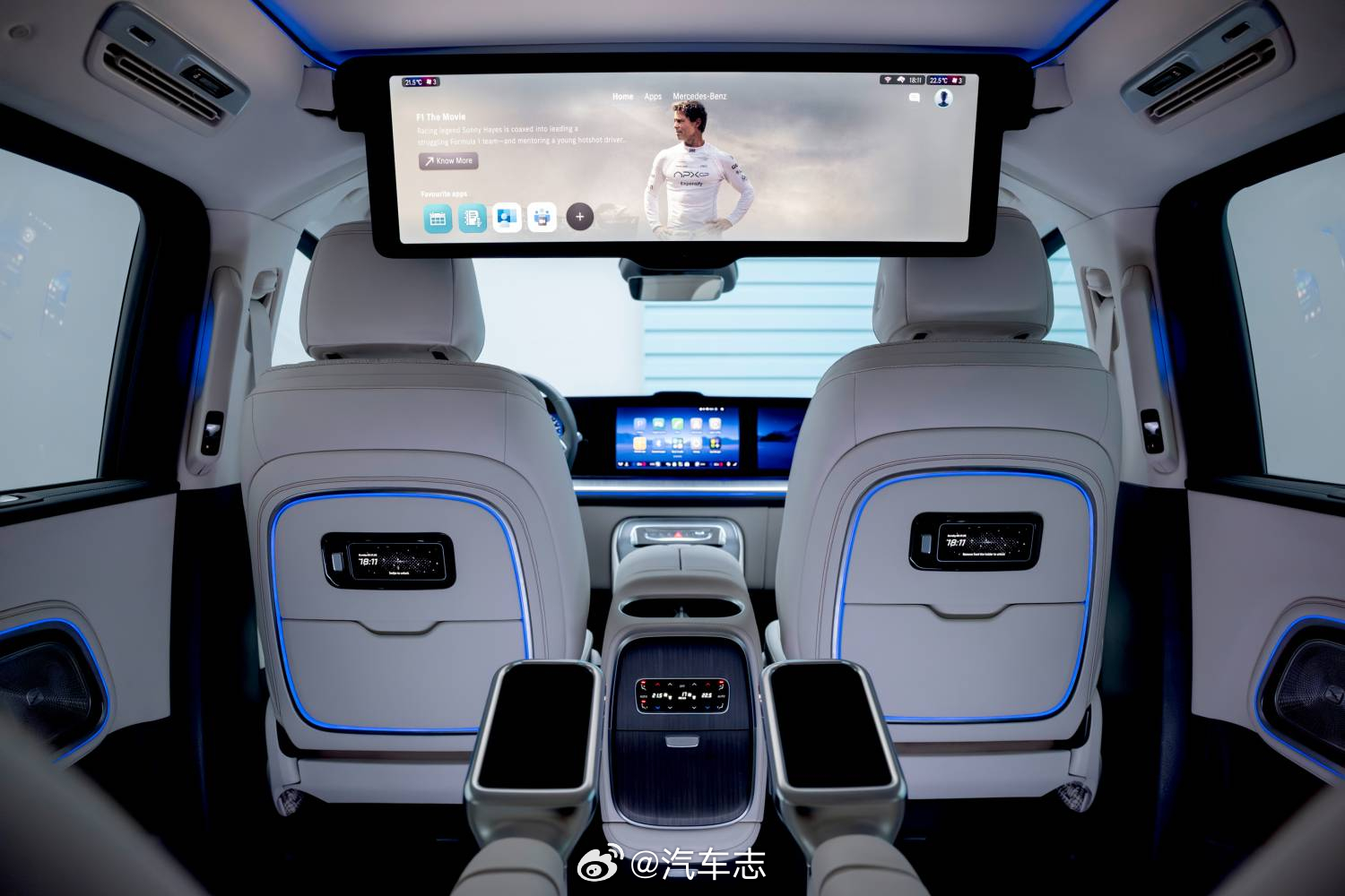 奔驰纯电MPV VLE发布~这颜值怎么样？奔驰