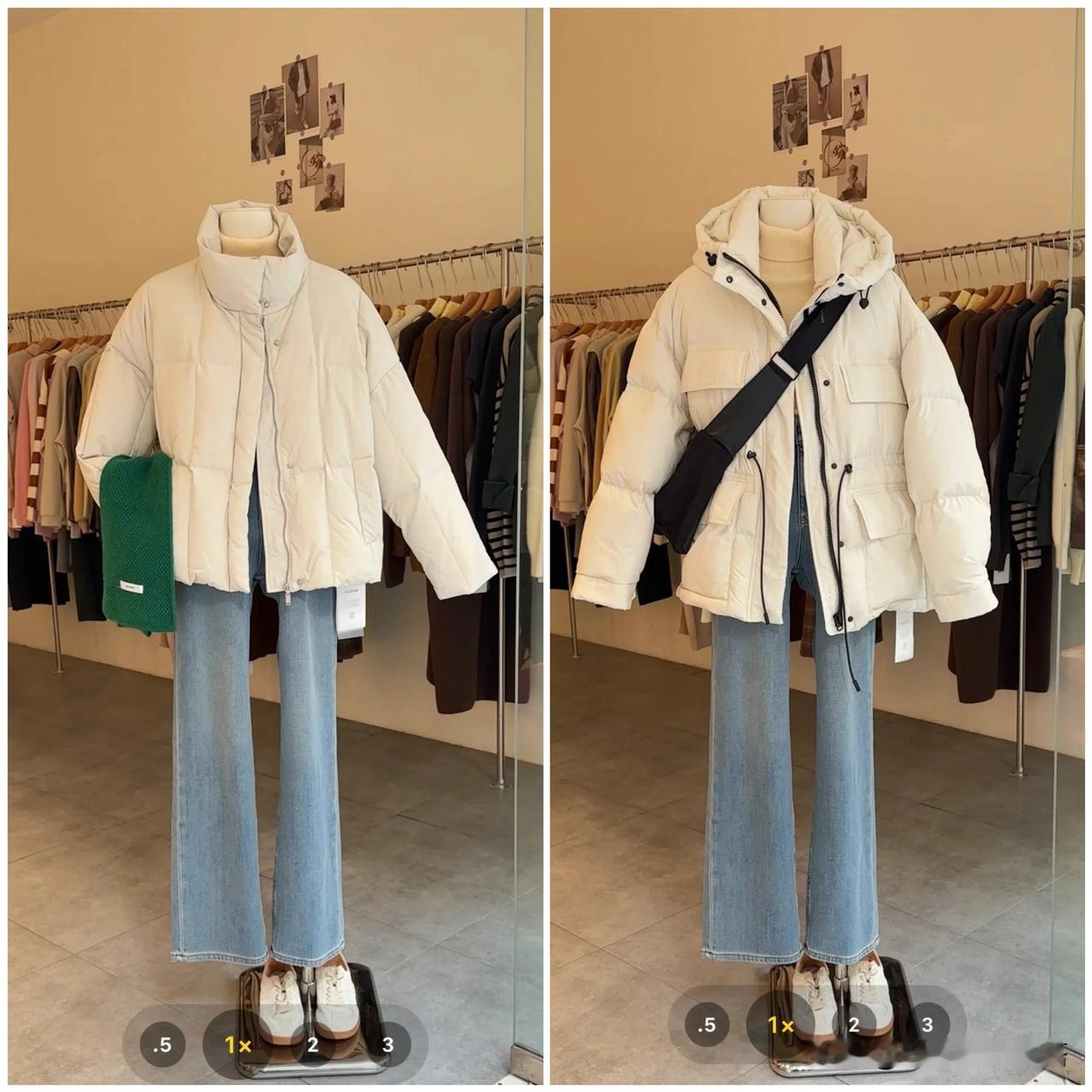 18套羽绒服+牛仔裤👖穿搭。
#Fashion潮搭# #时尚# #穿搭# #羽