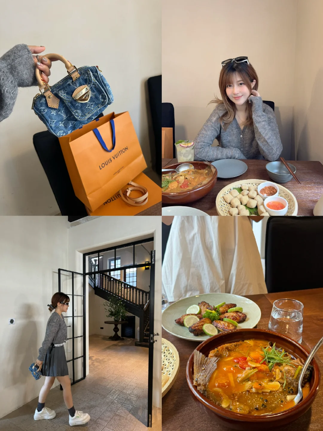 吃个漂亮饭🤍💙Lv牛仔speedynano拥有啦