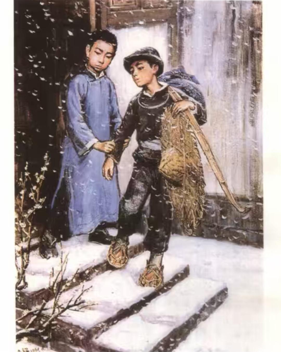 这么多人自诩饱读诗书，来个牛的说说这是什么书的插图？