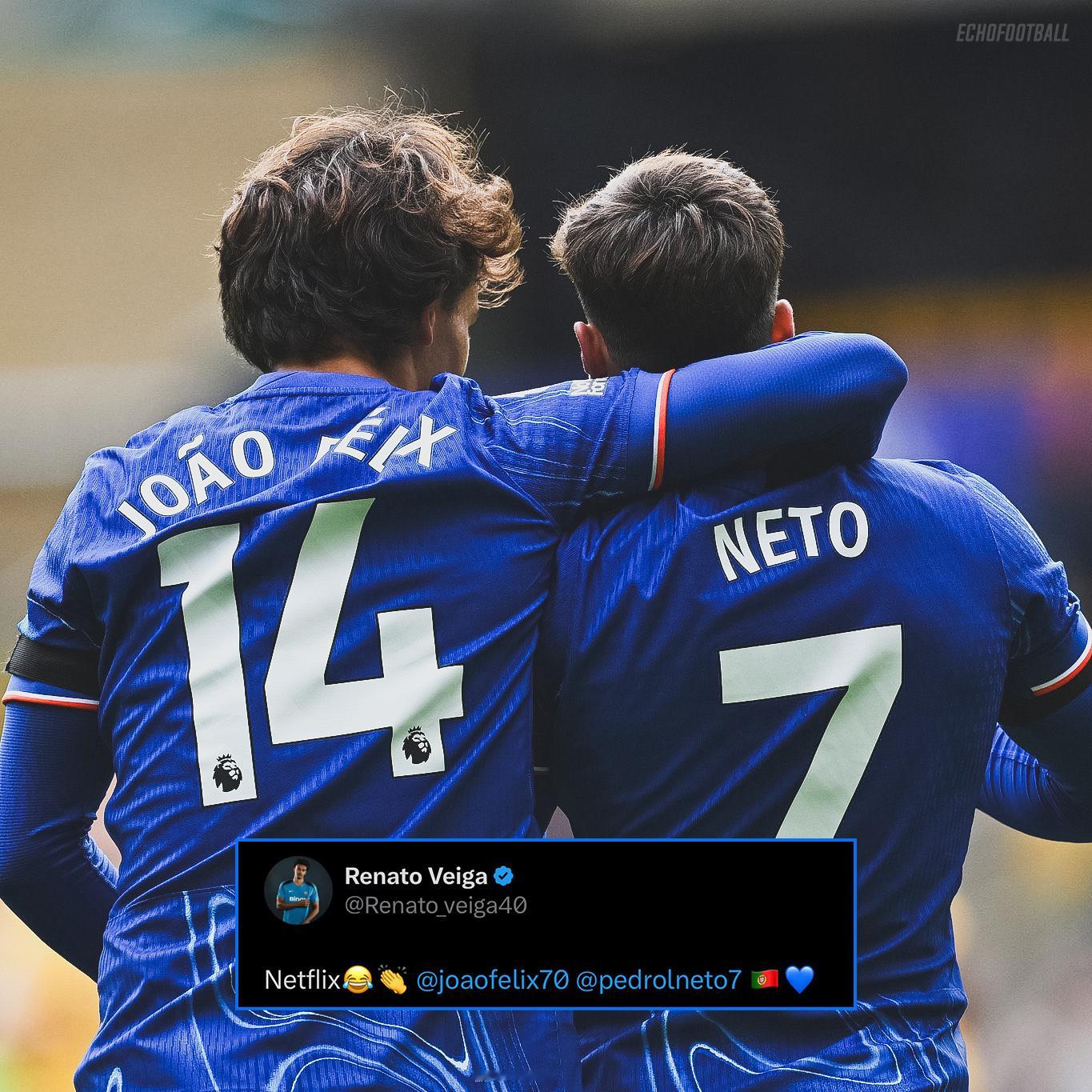 雷纳托·韦加：Neto + Felix = 𝗡𝗘𝗧𝗙𝗟𝗜𝗫. 🎥