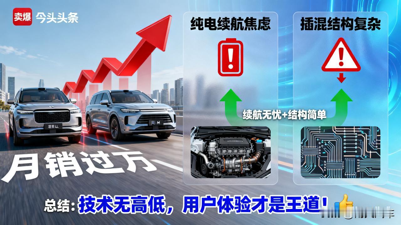 增程式是“落后技术”？理想、问界卖爆打了谁的脸？
   
总有人说增程式是“脱裤
