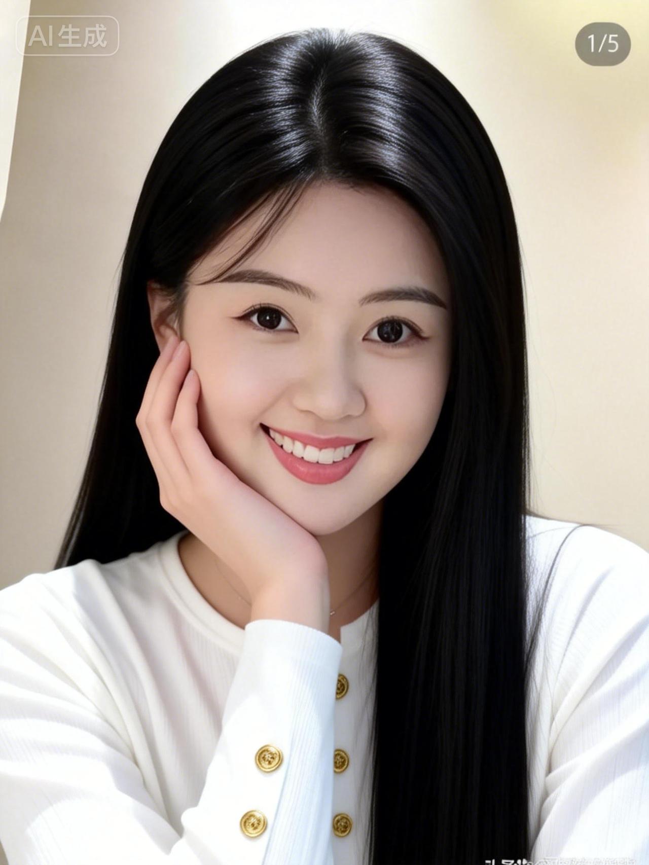 笑靥如花，静若处子。