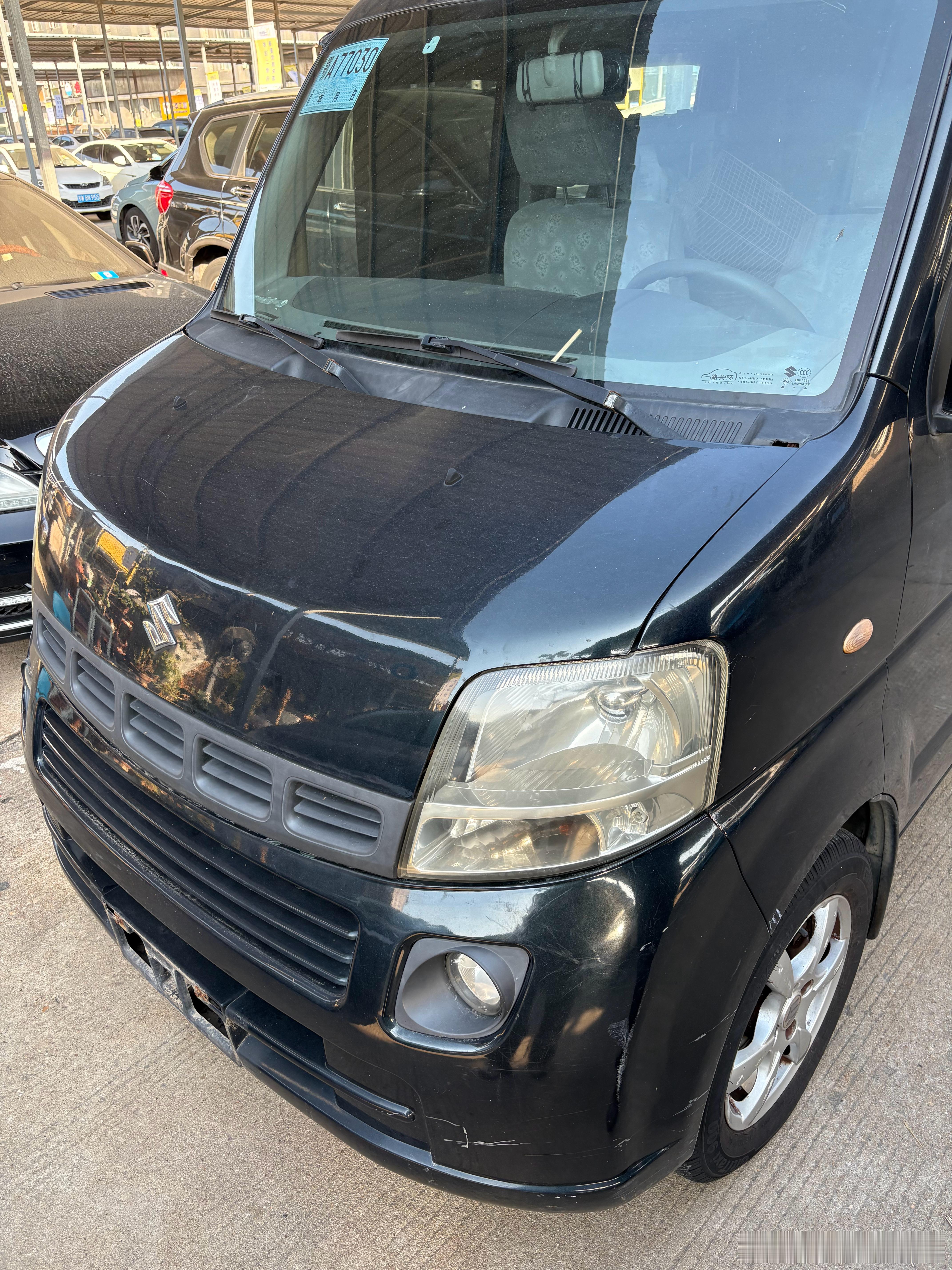 入库一台10年8万公里铃木浪迪几千块的燃油老咕噜棒子kcar暂时不卖 留着玩一下